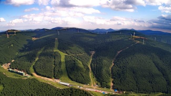 蓝天青山绿水